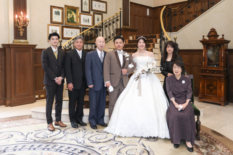 家族との写真も撮れました！