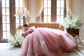 ポーズの提案をいろいろしてくれました*