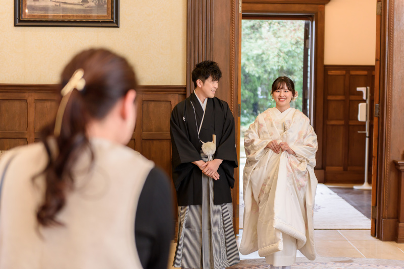 和装でファミリーミート!