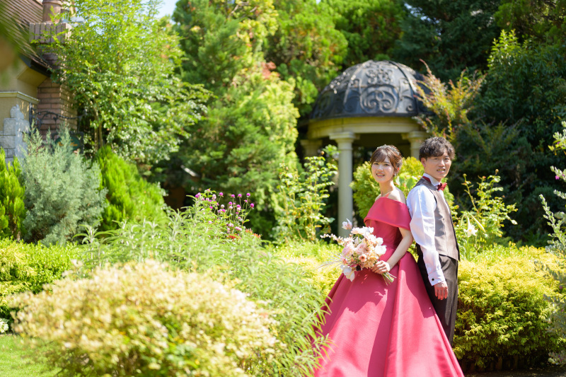 緑とアンティークに囲まれた村