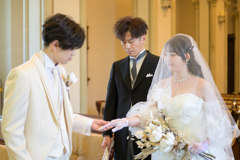 結婚式のステキな思い出が残りました。