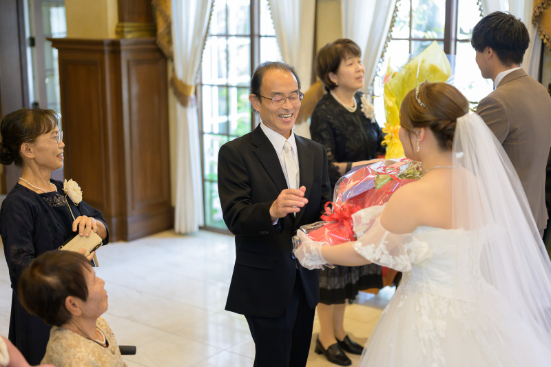感謝の気持ちを花束に込めて