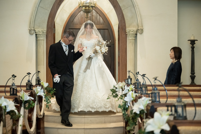 オプションで挙式シーンを追加