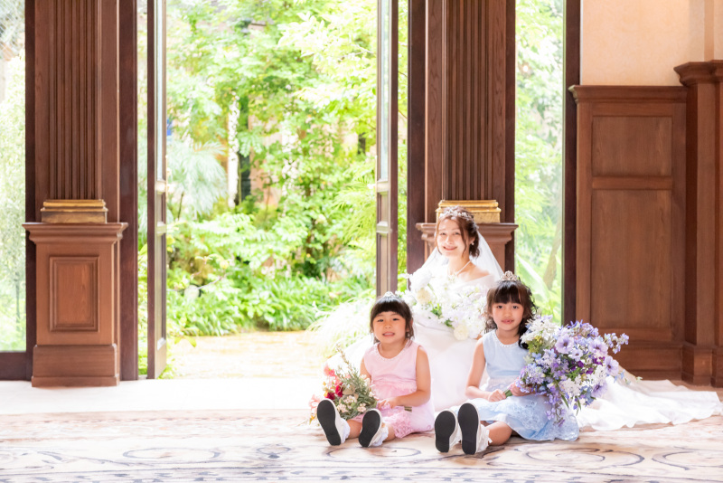 好きなブーケを持っての一枚