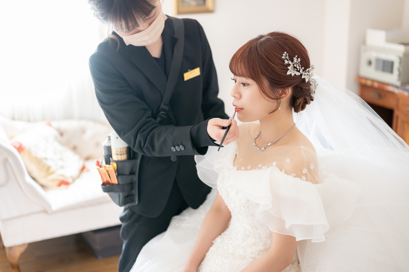 メイクシーンも欲しかったショット！