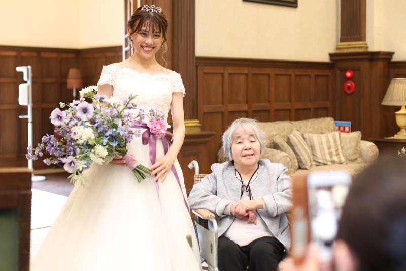 おばあちゃんにこの姿を見せたくて