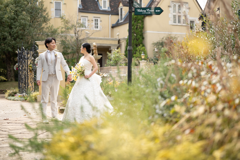 穏やかな街並みを再現して造られた村