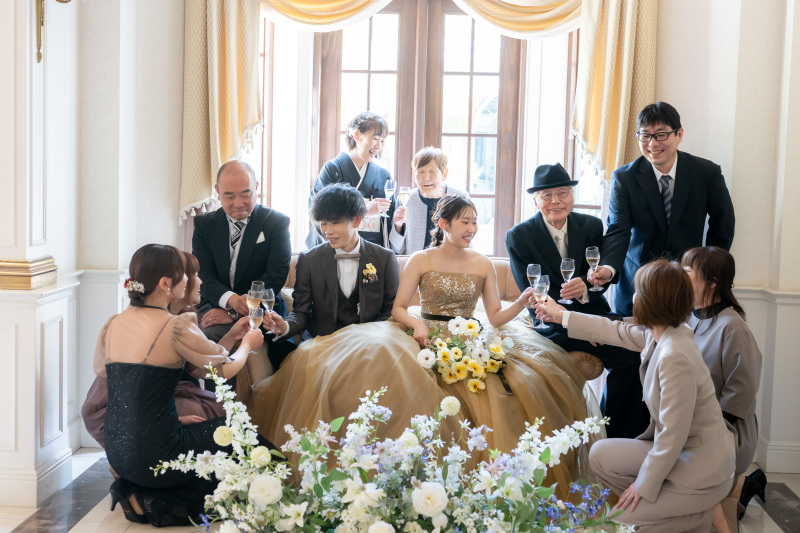 みんなでパーティー写真