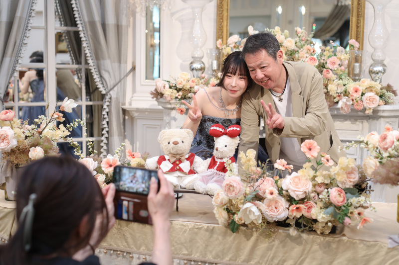 思い出のグッズを持ち込みました