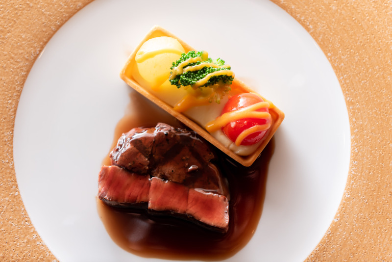 食材にこだわったコース料理