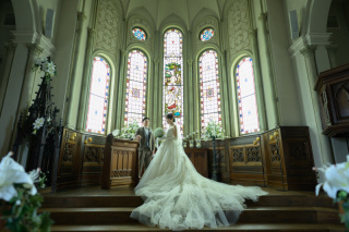 大聖堂での撮影