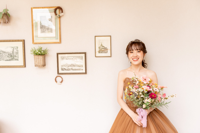 思い出に残るソロウェディングPLAN★豊富な衣装から選べて大満足!