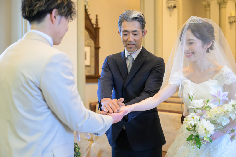 【ご家族と一緒に】大聖堂チャペル+セレモニーフォトプラン!(データ付き)