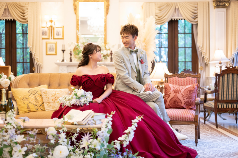 土日祝【洋装2着】大聖堂&パーティー会場フォトPLAN☆