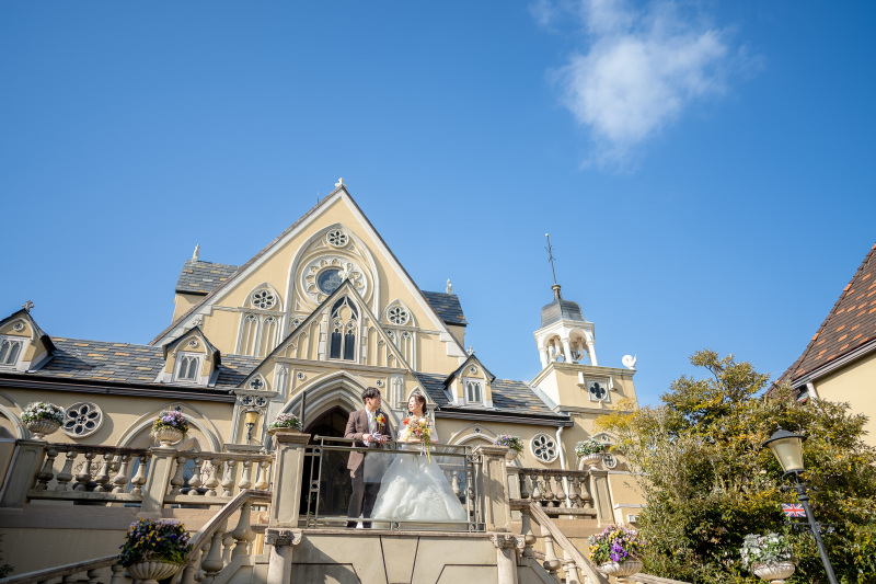 【挙式+WD】挙式後もロケーションフォトあり！