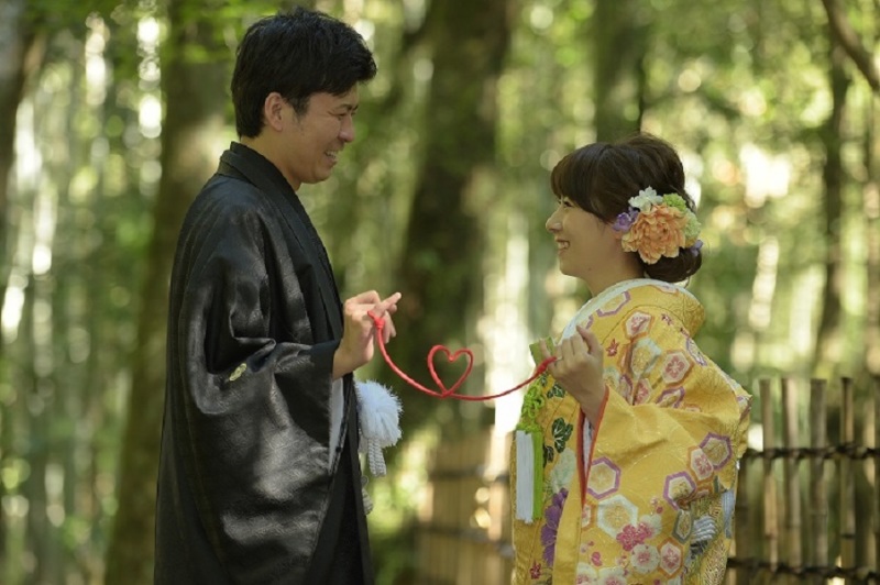 木漏れ日の中で！