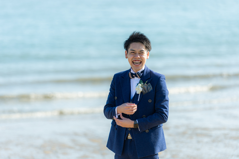 もちろん新郎様も!