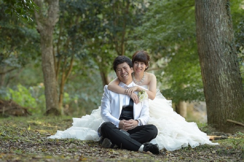 後ろからぎゅっと！