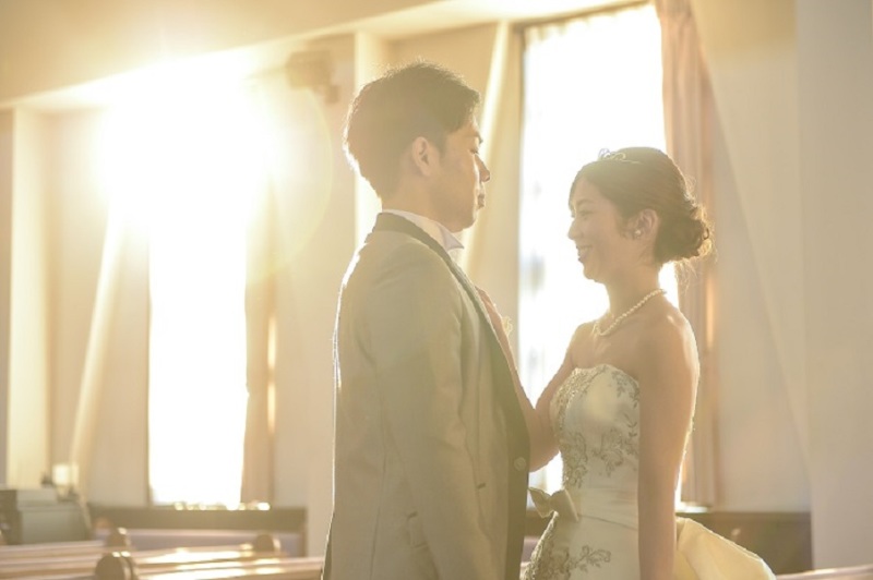 光がさしこんで