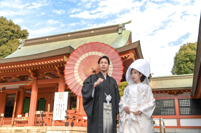 白無垢が映えます