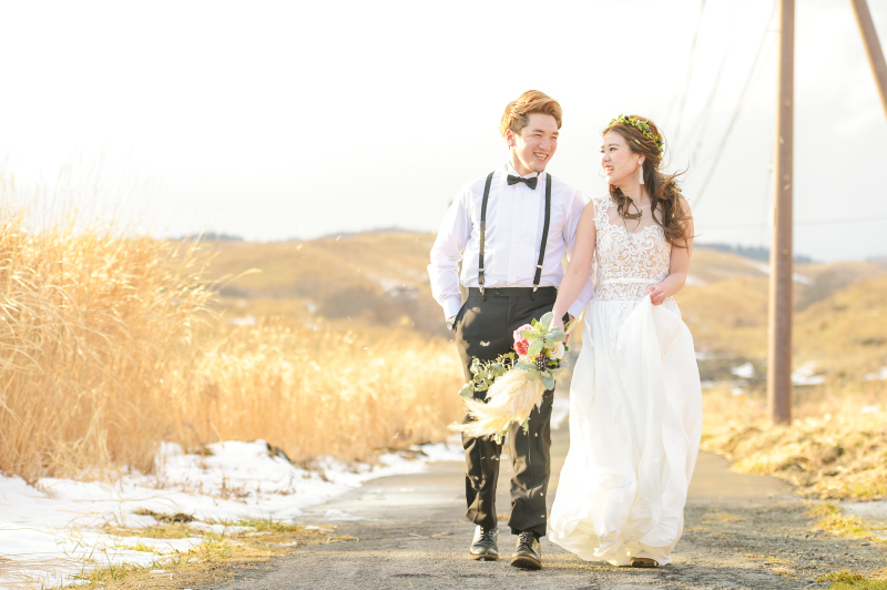 最後はお洒落に