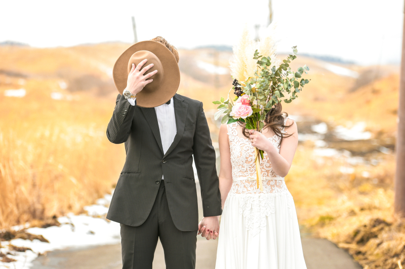 雪が積もった大観峰