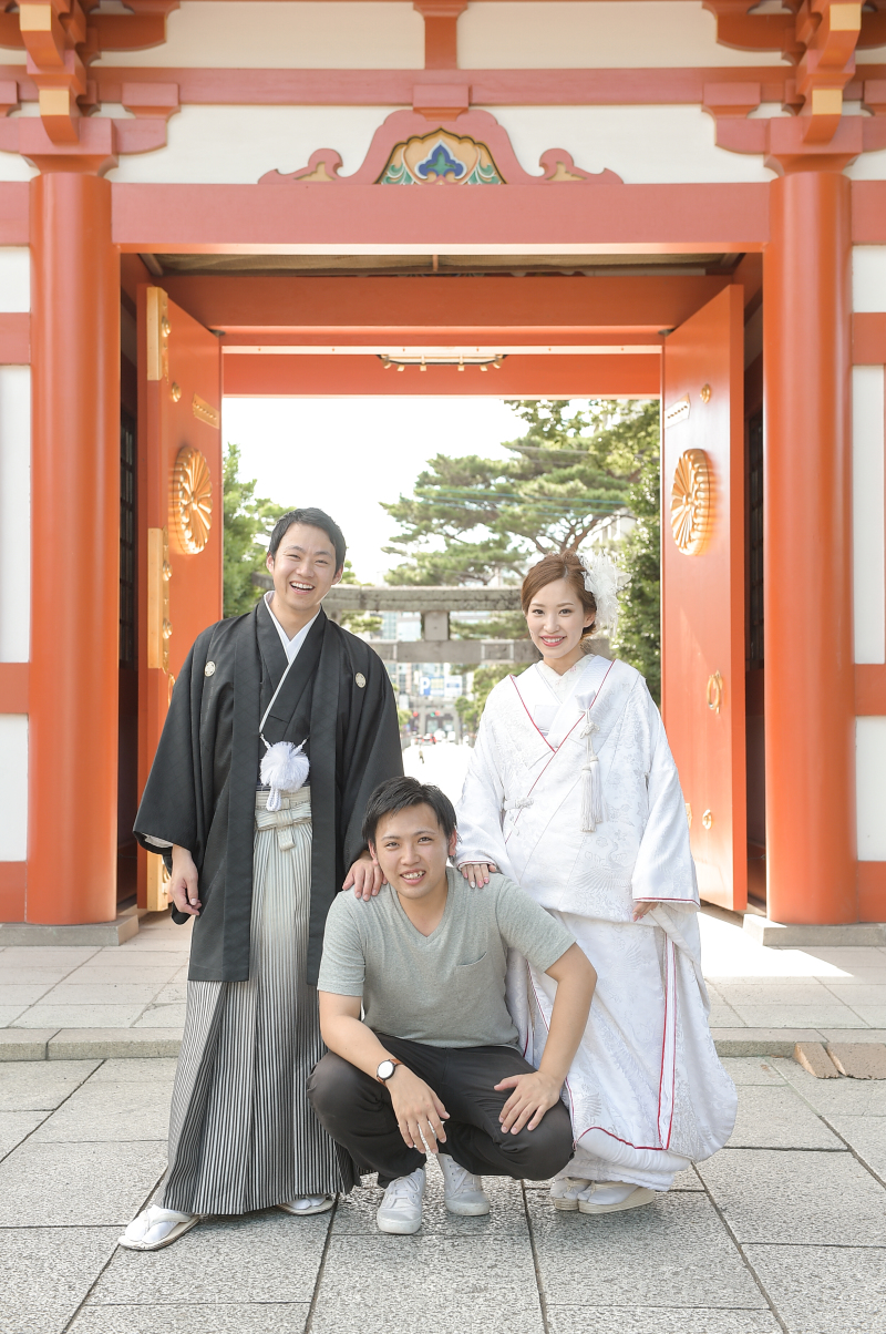 スリーショット！！