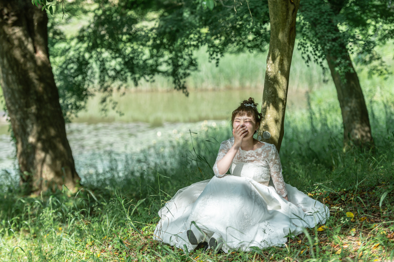 木漏れ日の中でも