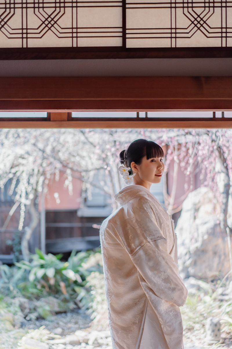 新婦ソロショット