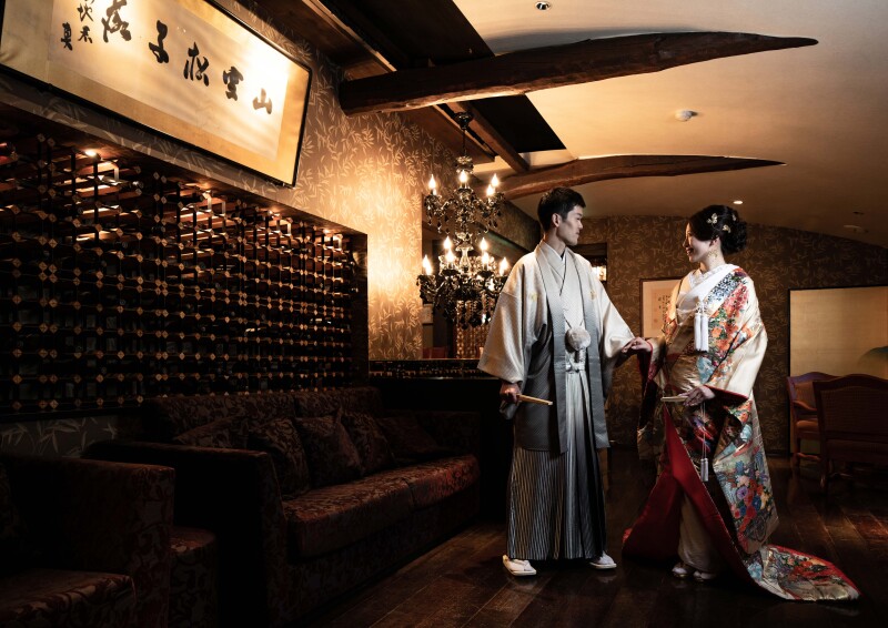 和洋どちらも撮影可能な館内での撮影