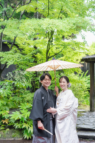 和洋2着プランで残す、お二人らしさ溢れるウェディングフォト