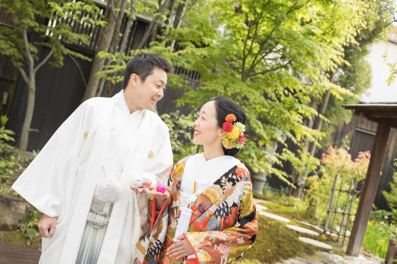 日本庭園での何気ない1枚
