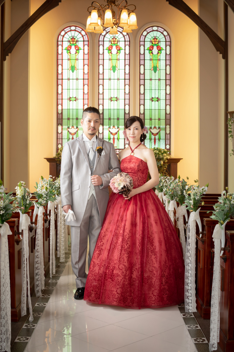 チャペルにての撮影