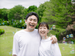 私服でピクニック＆エンゲージメントフォト♪