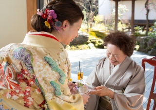 結婚式場としても利用出来る広々とした施設が使える