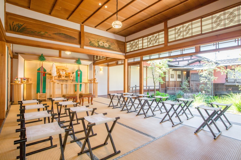 和装にて神前式・人前式もOK