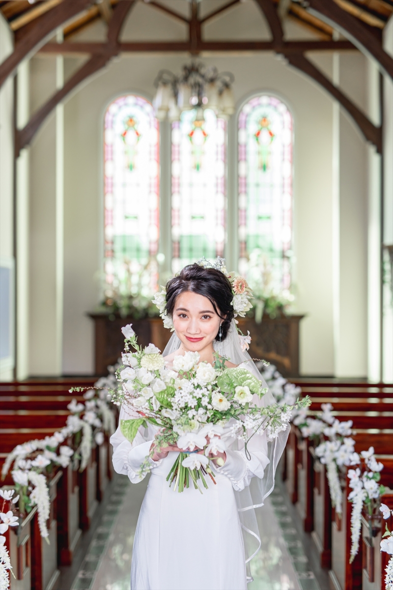 ソロウエディング写真もOK!