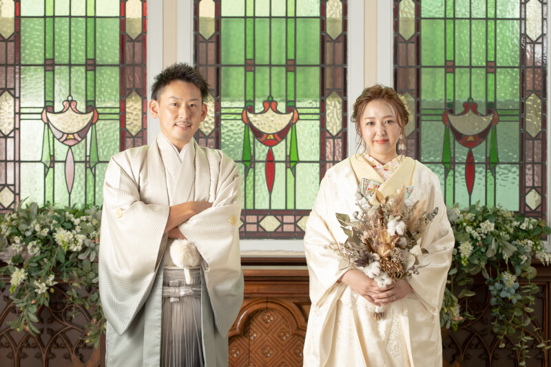 和洋の融合した写真はじめコーディネート提案