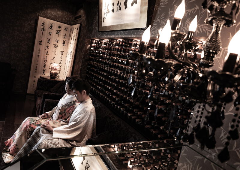 館内撮影は日没後も撮影可能