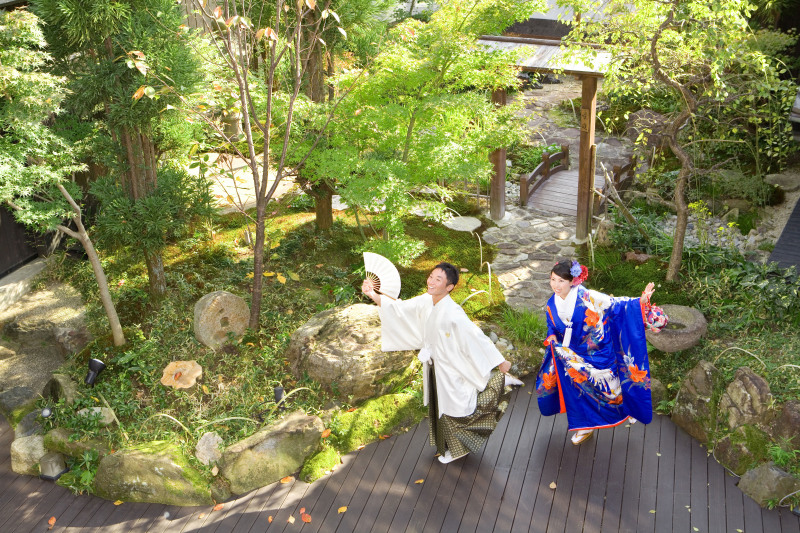 俯瞰写真で広範囲撮影も可能