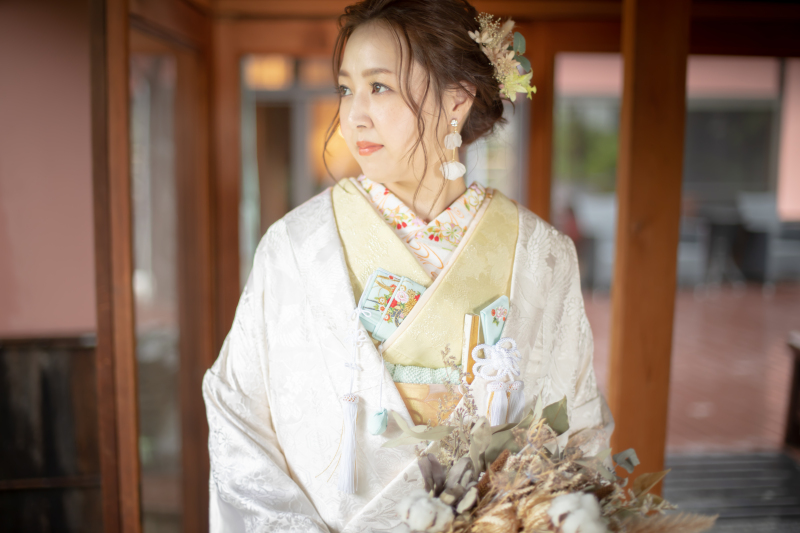 《ドレス出張ロケーション撮影》+《和装館内撮影》衣装2着シンプルプラン