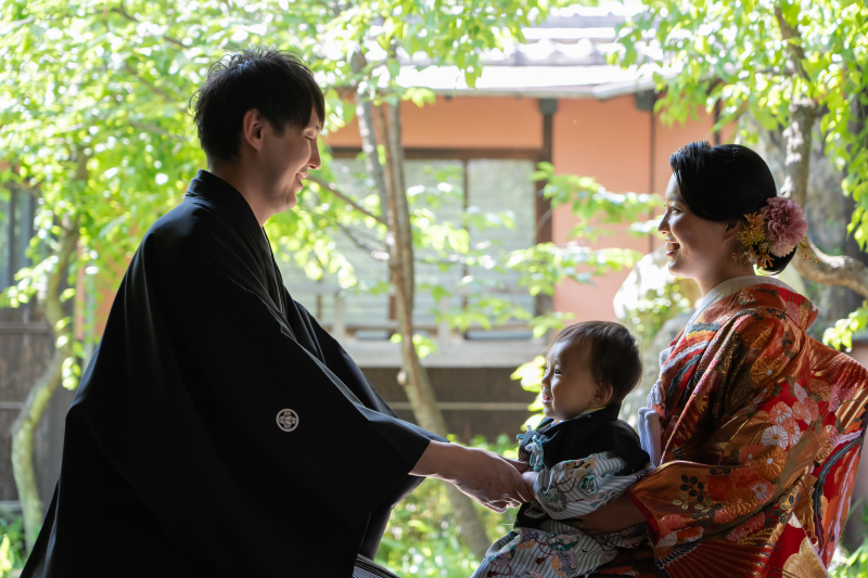 【お子様&家族と一緒にフォトウエディング】和装1着+全データ付きプラン