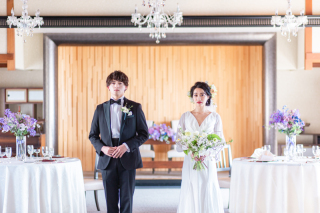 《歴史ある建物や四季折々が感じられるお庭で撮影》和装+ドレス 2着全データ付プラン