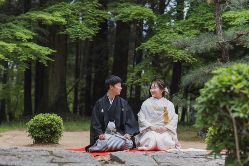 お座りショット♪