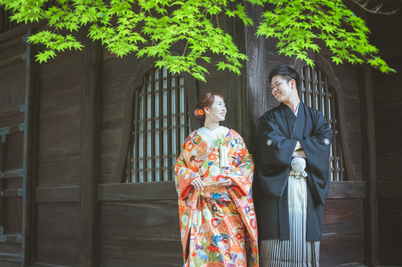 新緑が映えるお色