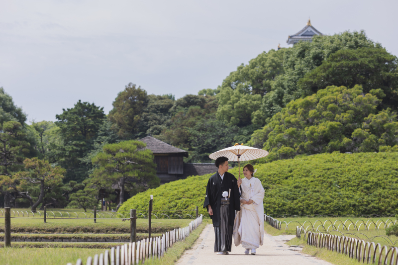 白無垢スタート！