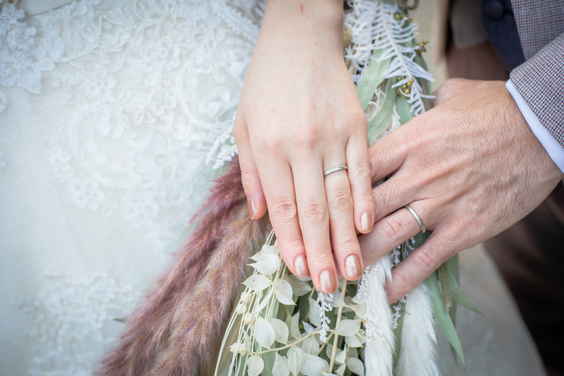 大切な指輪とともに