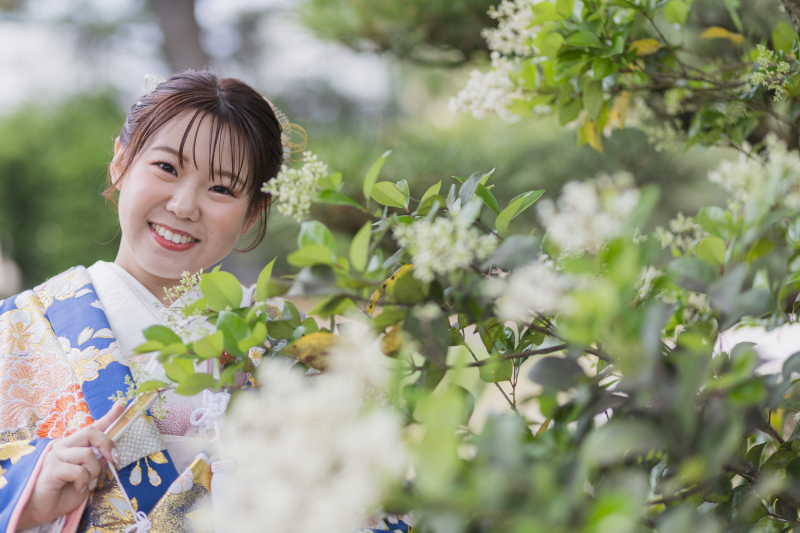お気に入りの打掛で