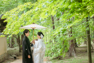 白無垢と色打掛