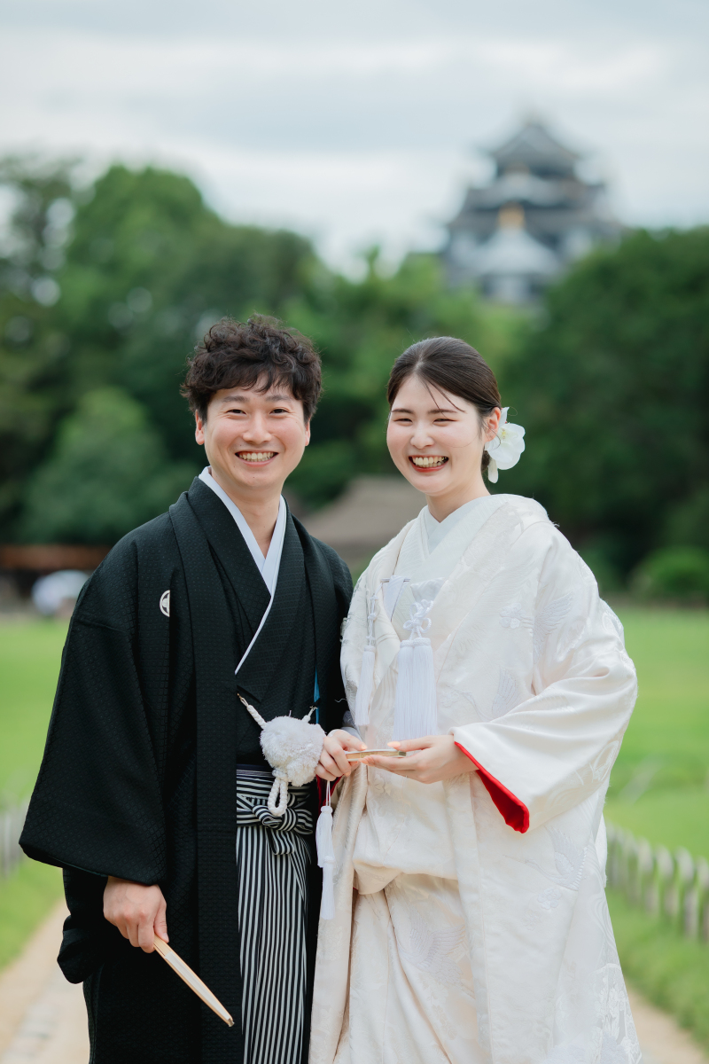 まずは白無垢から